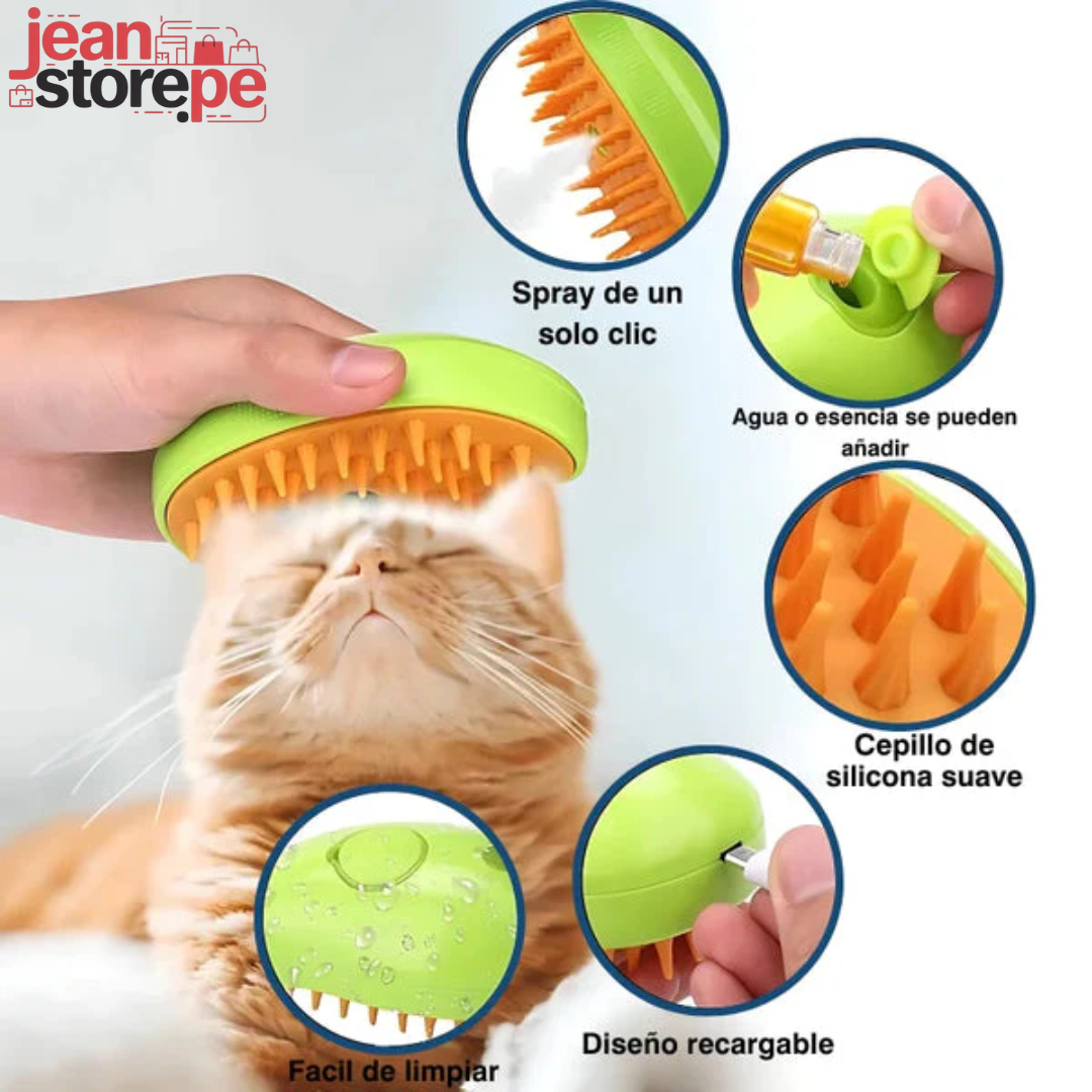 Cepillo a vapor para Mascotas